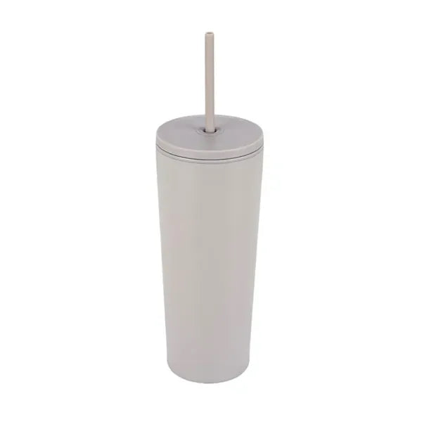 Bayard 24 oz. Double Wall Steel/PP Liner Straw Tumbler