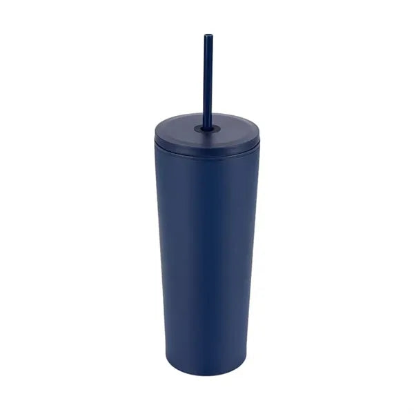 Bayard 24 oz. Double Wall Steel/PP Liner Straw Tumbler