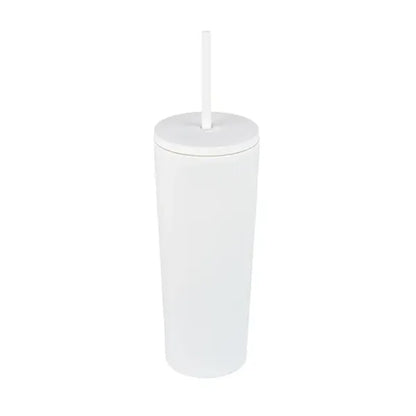 Bayard 24 oz. Double Wall Steel/PP Liner Straw Tumbler