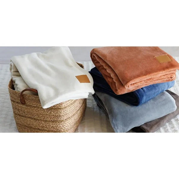 Ultra Soft Plush Throw Blanket with Gift Ribbon