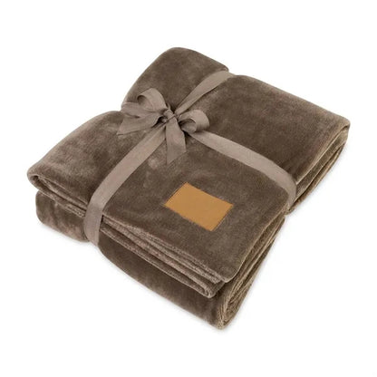 Ultra Soft Plush Throw Blanket with Gift Ribbon