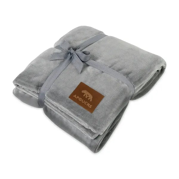 Ultra Soft Plush Throw Blanket with Gift Ribbon