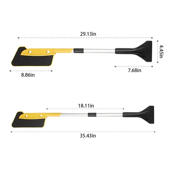 Retractable Portable Long Car Snow Ice Scraper