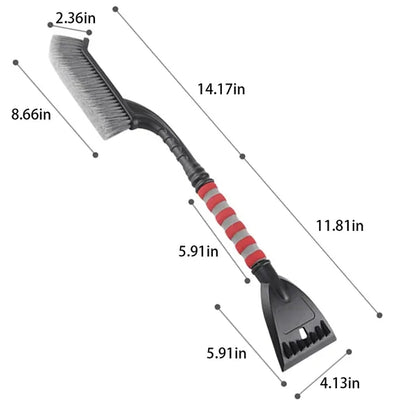 Detachable Long Handle Snow Brush And Ice Scraper