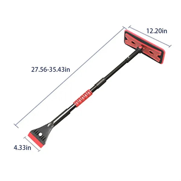 Extendable Detachable Car Ice Snow Scraper Remover Broom