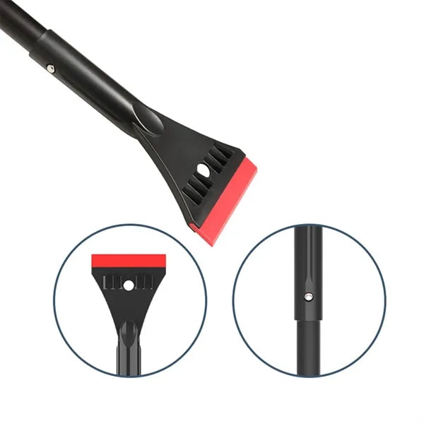 Extendable Detachable Car Ice Snow Scraper Remover Broom