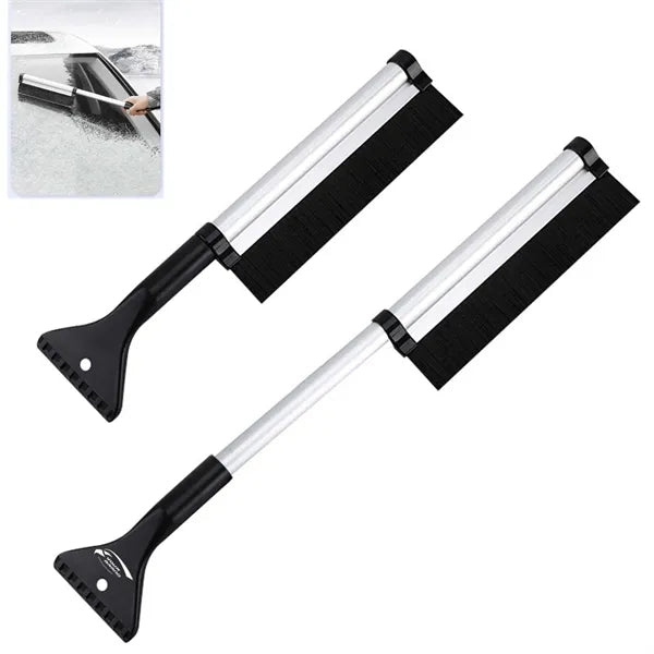Extendable Car Snow Ice Removal Scraper Brush