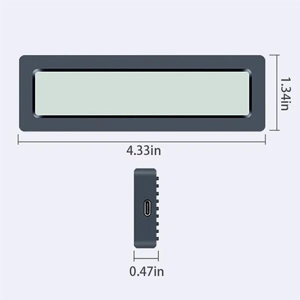 Portable Type-C M.2 NVME SSD Hard Drive Docking Enclosure