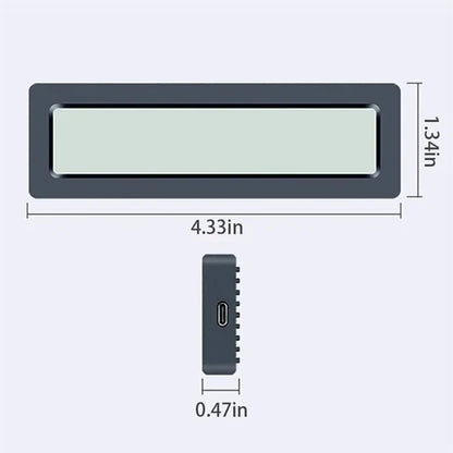 Portable Type-C M.2 NVME SSD Hard Drive Docking Enclosure