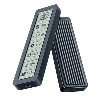 Portable Type-C M.2 NVME SSD Hard Drive Docking Enclosure
