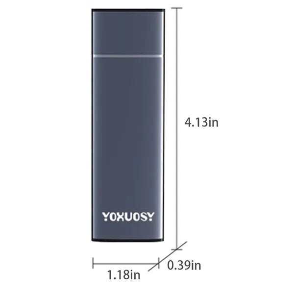 Portable Type-C M.2 NVME/NGFF SSD Hard Drive Enclosure