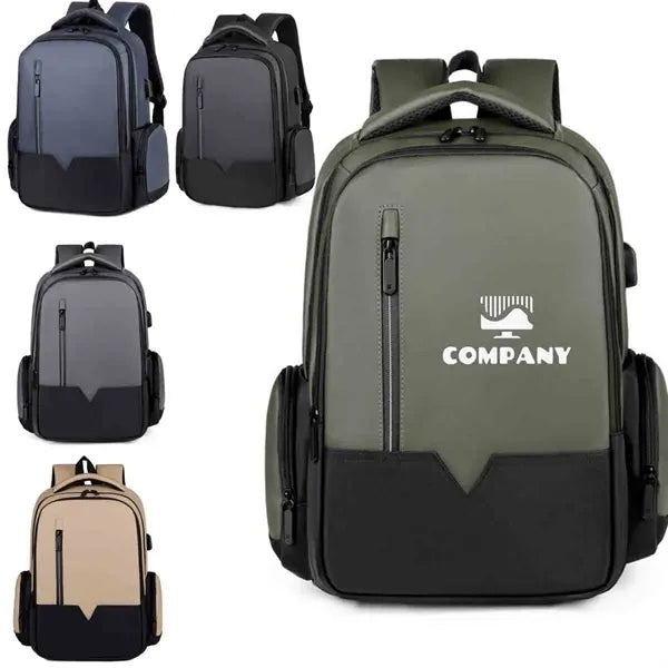 Lightweight Backpack With USB Charging Port