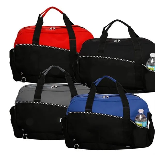 Custom Two Tone Duffel Bag