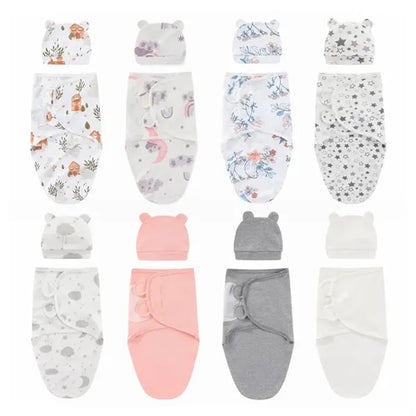 Baby Products Infant Swaddle with Hat