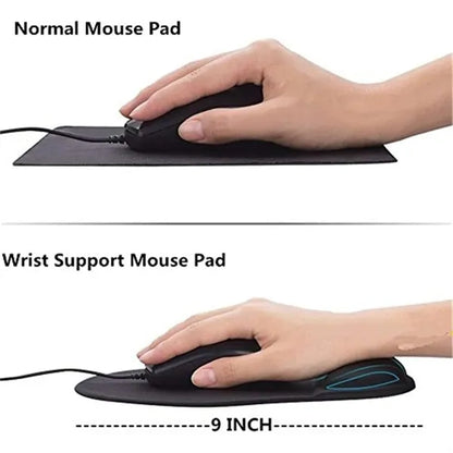 Silicone Mouse Pad with Wrist Rest