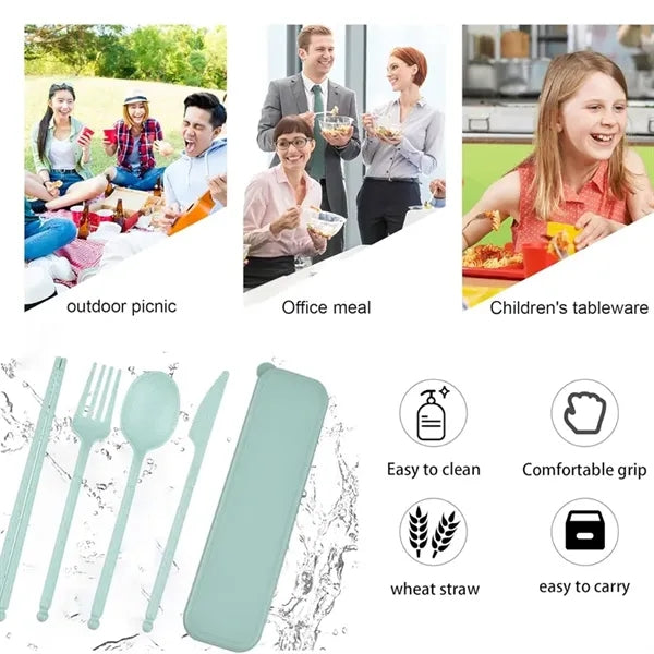 Wheat Straw Cutlery Set
