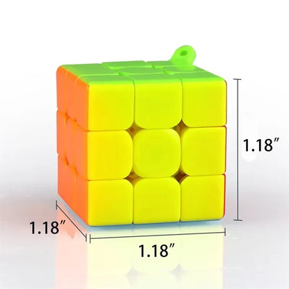 Custom Logo Fun Cube Keychain Stress Toy Gift