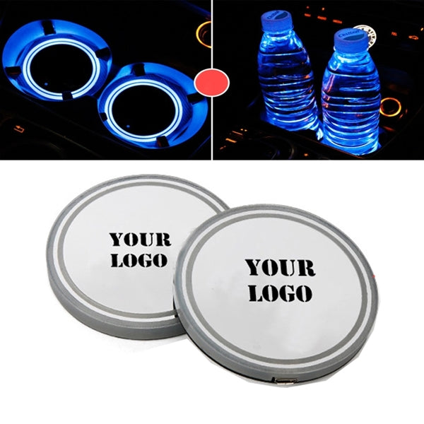 2 Pack LED Car Cup Coaster
