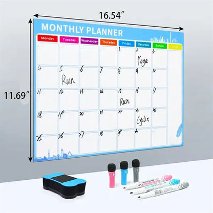 Magnetic Dry Erase Memo Board Fridge Sticker with Logo