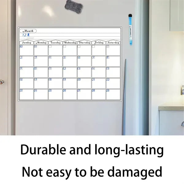 Magnetic Dry Erase Memo Board Fridge Sticker with Logo
