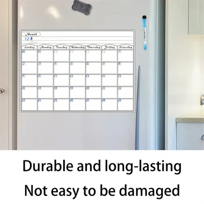 Magnetic Dry Erase Memo Board Fridge Sticker with Logo