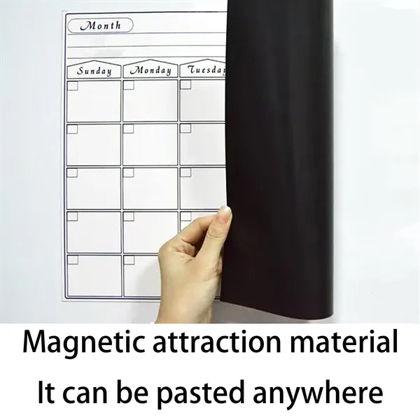 Magnetic Dry Erase Memo Board Fridge Sticker with Logo