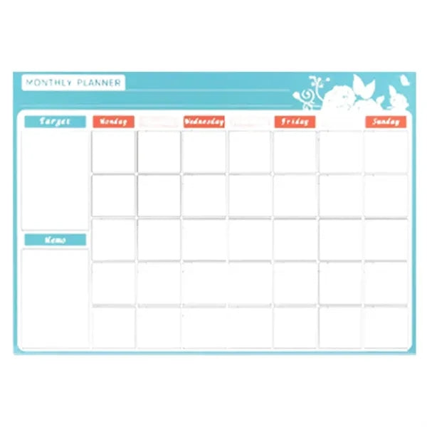 Magnetic Dry Erase Memo Board Fridge Sticker with Logo