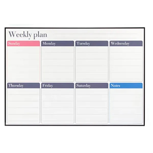 Magnetic Dry Erase Memo Board Fridge Sticker with Logo