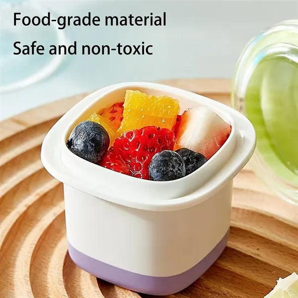 Press Type Square Ice Cube Maker Custom Kitchen Tool