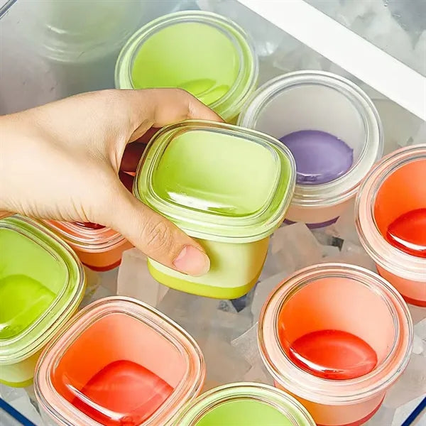 Press Type Square Ice Cube Maker Custom Kitchen Tool
