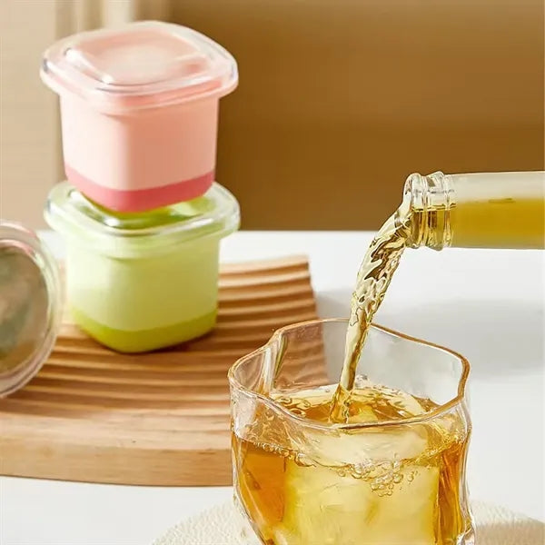 Press Type Square Ice Cube Maker Custom Kitchen Tool