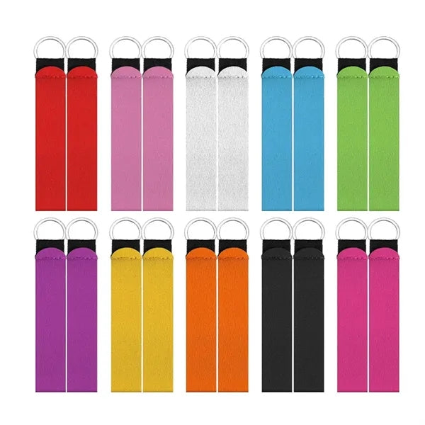 Custom Fabric Wrist Keychains & Lanyards