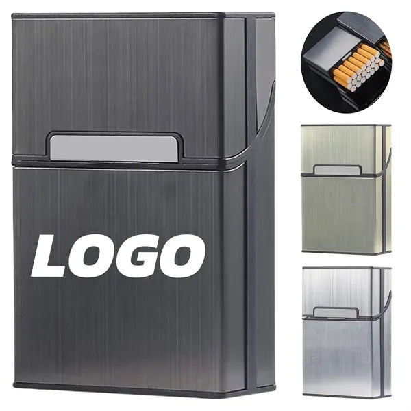 Custom Logo Cigarette Case Portable Stylish Holder Box