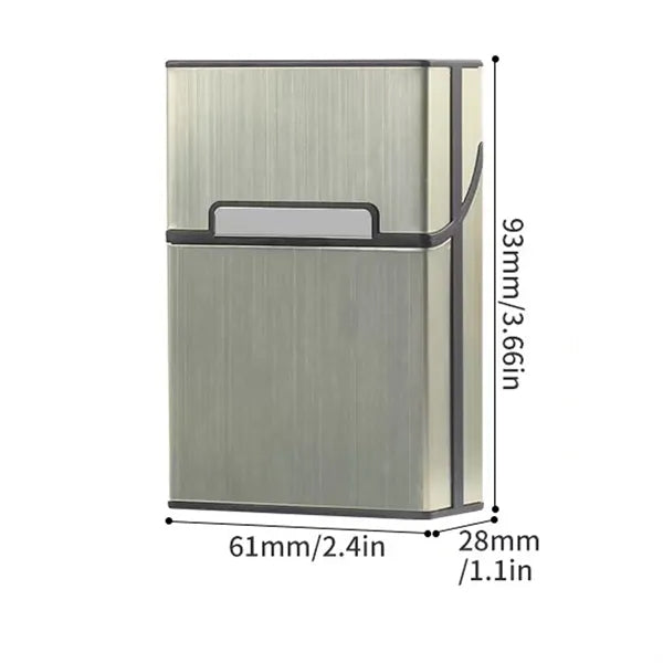 Custom Logo Cigarette Case Portable Stylish Holder Box