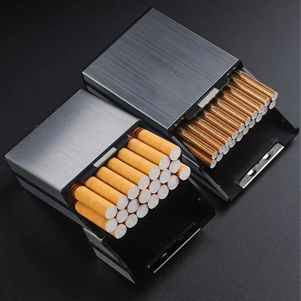 Custom Logo Cigarette Case Portable Stylish Holder Box