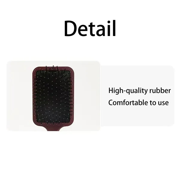 Custom Paddle Cushion Hair Brush With Logo Comfortable