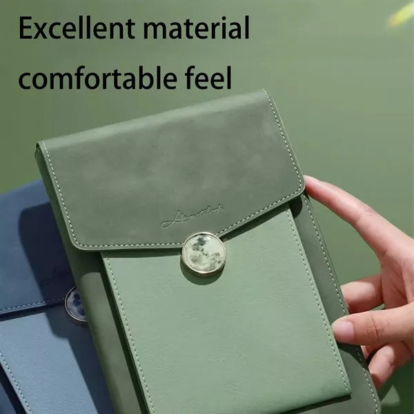 Gift Set With Notebook In PU Cover Pen And thermos cup