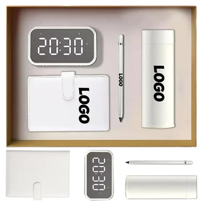 Premium Gift Set With Notebook Tumbler Pen Smart Speaker