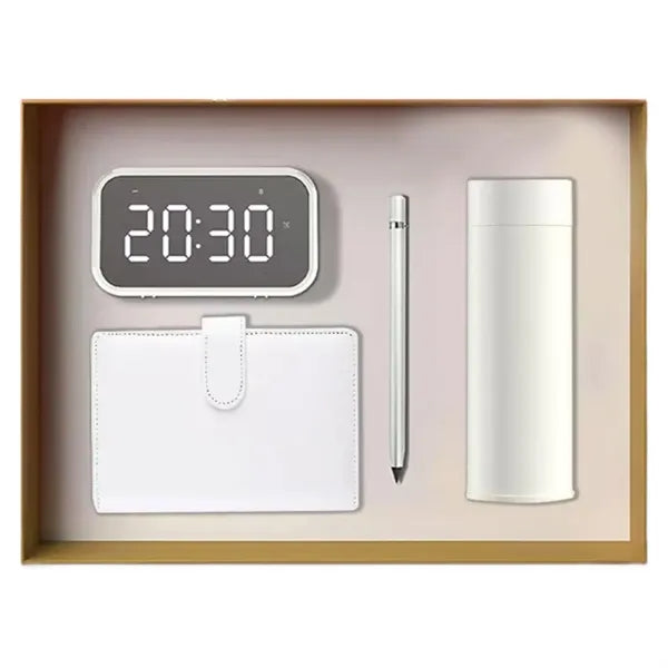 Premium Gift Set With Notebook Tumbler Pen Smart Speaker