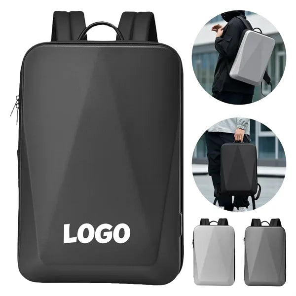 Hard Shell Laptop Backpack Protective Travel Custom Logo