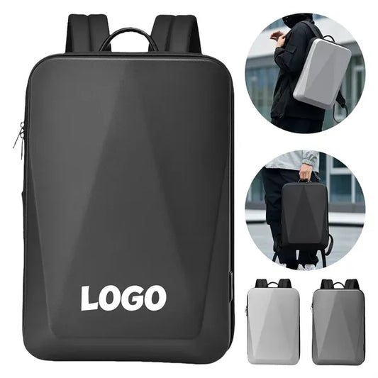 Hard Shell Laptop Backpack Protective Travel Custom Logo