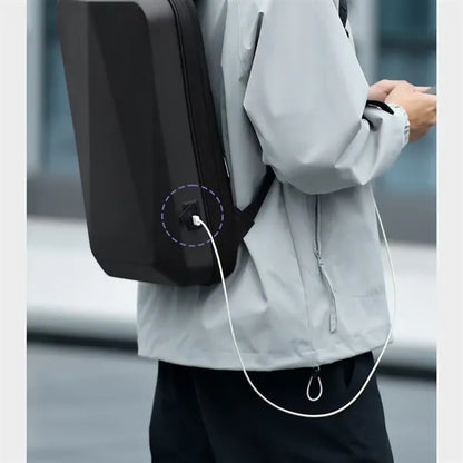Hard Shell Laptop Backpack Protective Travel Custom Logo