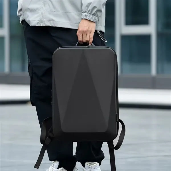 Hard Shell Laptop Backpack Protective Travel Custom Logo