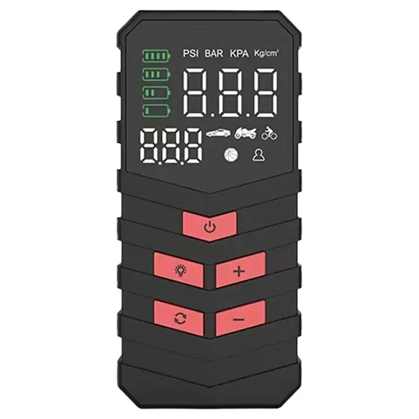 Portable Electric Air Pump for Car Bike Multi Device Use