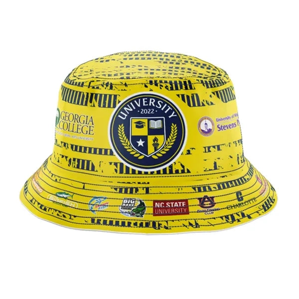 Polyester Twill Full Sublimation Reversible Bucket Hat