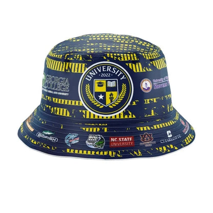 Polyester Twill Full Sublimation Reversible Bucket Hat