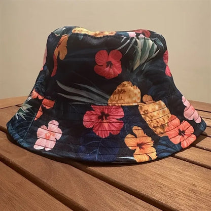 Polyester Twill Full Sublimation Reversible Bucket Hat