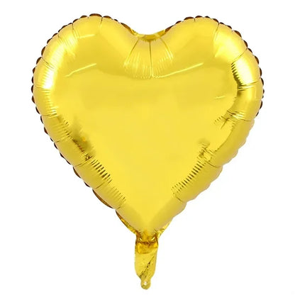 18 Inch Love Heart Helium Floating Mylar Balloon