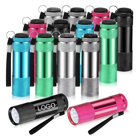 Min Aluminum Handheld Flash Lights with Lanyard