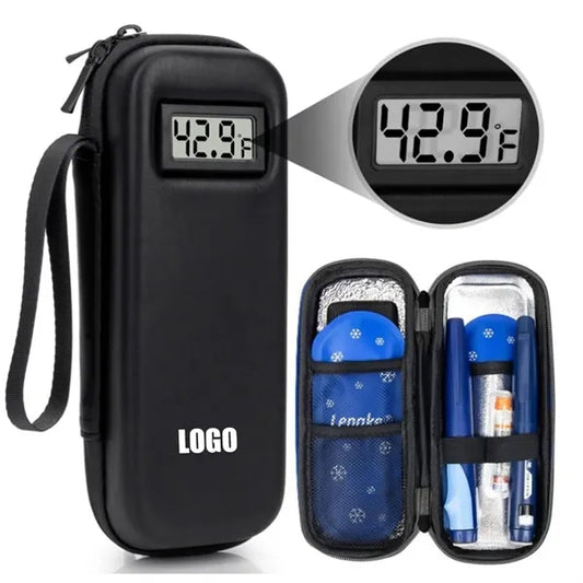Insulin Cooler Travel Case with Temperature Display